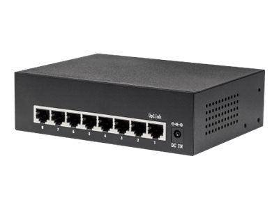 Intellinet 8-Port Gigabit Ethernet PoE+ Switch, IEEE 802.3at/af Power over Ethernet (PoE+/PoE)-