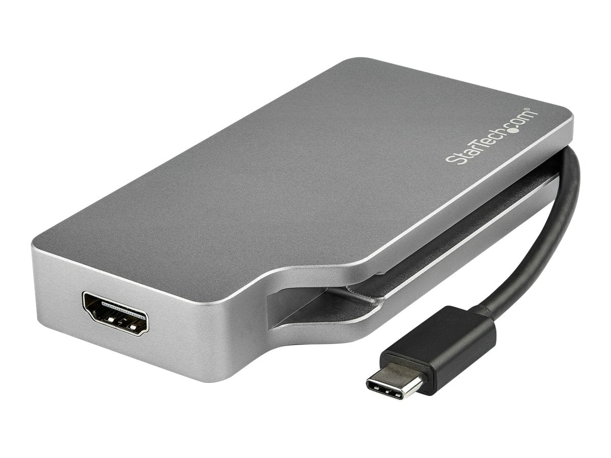 StarTech.com USB-C Video Adapter Multiport - Space Grau