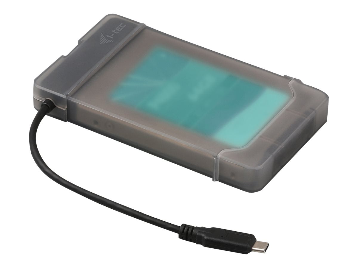 i-tec MySafe - Speichergehäuse - 2.5" (6.4 cm) - SATA 6Gb/s - 600 MBps - USB 3.1 (Gen 2)