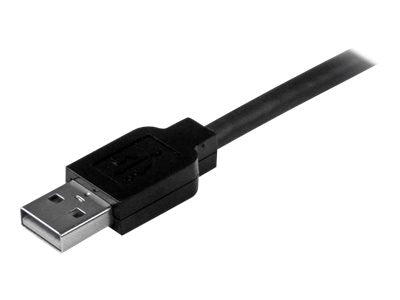 StarTech.com 15m aktives USB 2.0 A auf B Kabel - Stecker/Stecker - USB Druckerkabel 1x USB A / 1x USB B - Schwarz - USB-Kabel - USB Typ B (M)