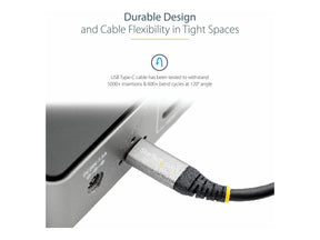 StarTech.com 50cm USB-C Kabel 10Gbit/s - USB-IF zertifiziertes USB-C Kabel - USB 3.1/3.2 Gen 2 Typ-C Kabel - 100W (5A)