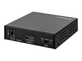 StarTech.com 4K HDMI Audio Extractor - 4K 60Hz - HDMI Audio Sound Splitter - HDR - SPDIF Toslink Optisches Audio (HD202A)