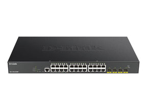 D-Link DGS 1250-28XMP - Switch - L3 Lite - Smart - 24 x 10/100/1000 (PoE)