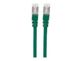 Intellinet Network Patch Cable, Cat6, 7.5m, Green, Copper, S/FTP, LSOH / LSZH, PVC, RJ45, Gold Plated Contacts, Snagless, Booted, Polybag - Patch-Kabel - RJ-45 (M)