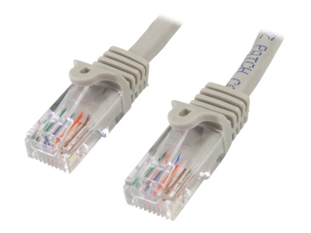 StarTech.com 7m Cat5e Ethernet Netzwerkkabel Snagless mit RJ45 - Cat 5e UTP Kabel - Grau - Patch-Kabel - RJ-45 (M)