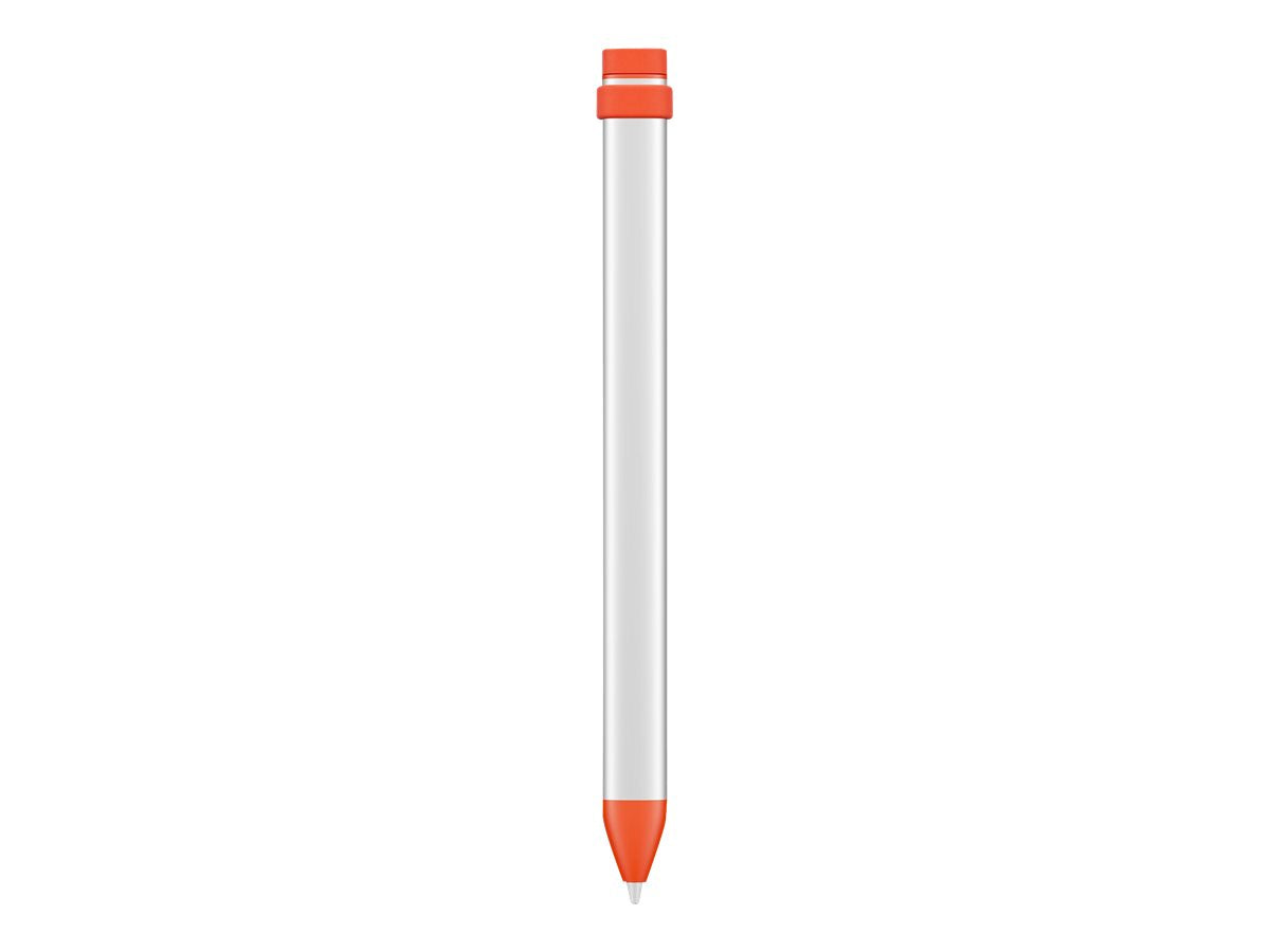 Logitech Crayon - Digitaler Stift - kabellos - Intense Sorbet - für Apple 10.2-inch iPad; 10.5-inch iPad Air (3rd generation)