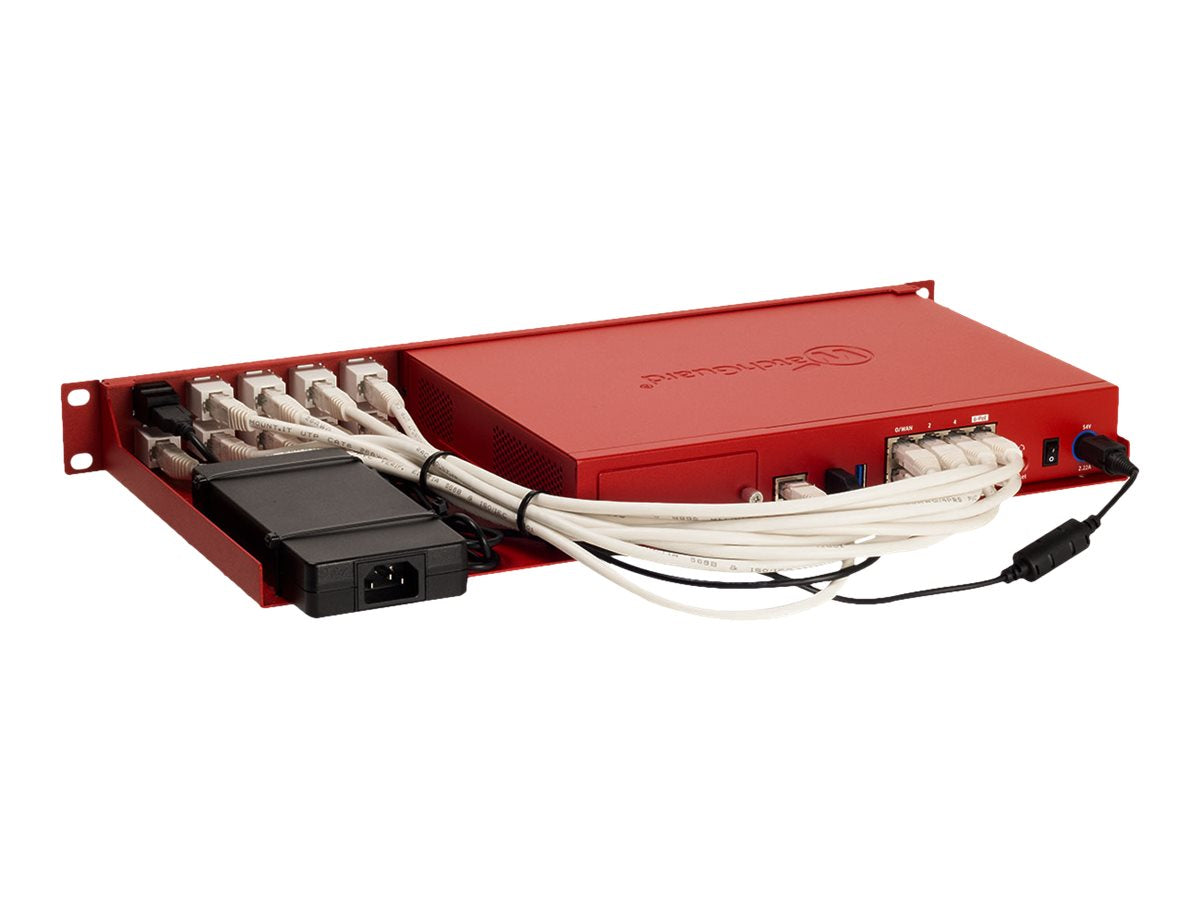 Rackmount.IT RM-WG-T7 - Netzwerk-Einrichtung - Rack montierbar - WatchGuard Red - 1U - 48.3 cm (19")