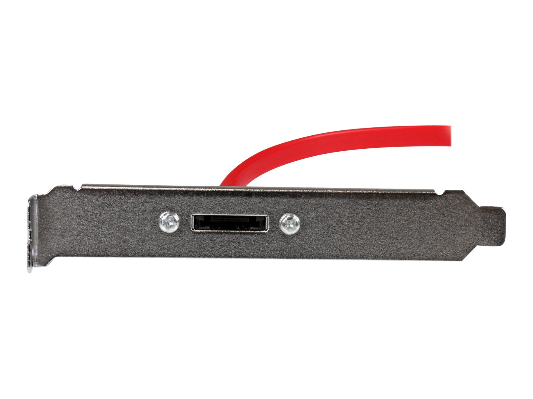 StarTech.com 45cm 1 Port SATA auf eSATA Slotblech Adapter - Buchse/Stecker - SATA-Blende, intern/extern - Serial ATA 150/300/600 - SATA (W)