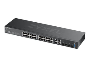 ZyXEL GS2220-28 - Switch - managed - 24 x 10/100/1000 + 4 x Kombi-Gigabit-SFP