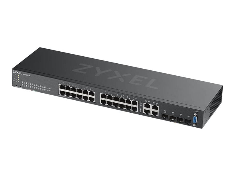 ZyXEL GS2220-28 - Switch - managed - 24 x 10/100/1000 + 4 x Kombi-Gigabit-SFP