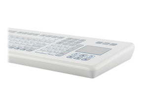 GETT InduDur TKS-105c-TOUCH-KGEH - Tastatur - mit Touchpad