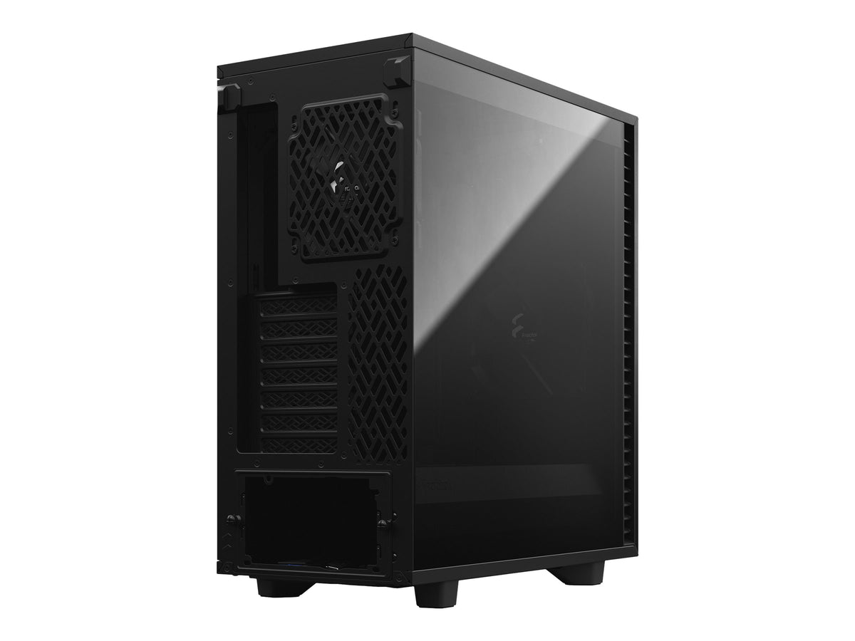 Fractal Design Define 7 Compact Dark Tempered Glass - Tower - ATX - Seitenteil mit Fenster (gehärtetes Glas)