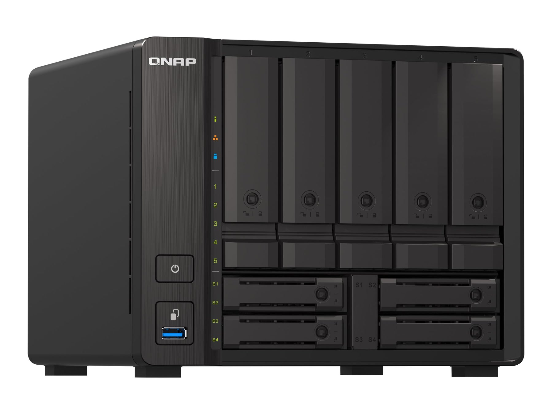 QNAP TS-H973AX-8G - NAS-Server - 9 Schächte - SATA 6Gb/s