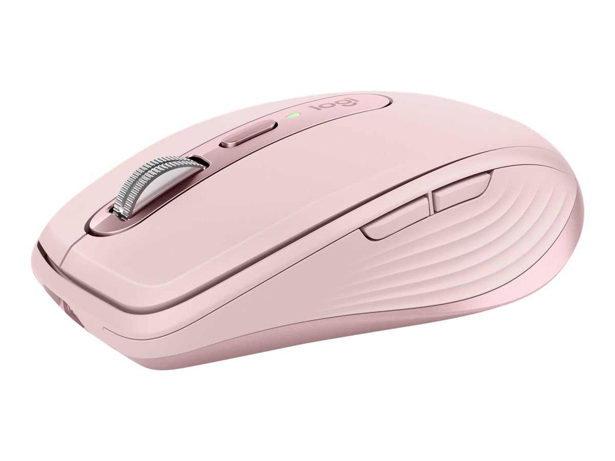 Logitech MX Anywhere 3 - Maus - Laser - 6 Tasten - kabellos - Bluetooth, 2.4 GHz - kabelloser Empfänger (USB)