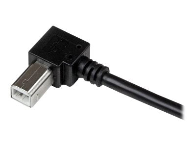 StarTech.com 3m USB 2.0 A auf B Kabel rechts gewinkelt - St/St - USB Druckerkabel - USB-Kabel - USB Typ B (M)