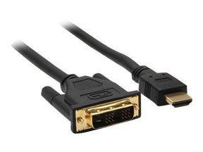 InLine HDMI-DVI Kabel - vergoldete Kontakte - HDMI ST auf DVI 18+1 ST - 10m