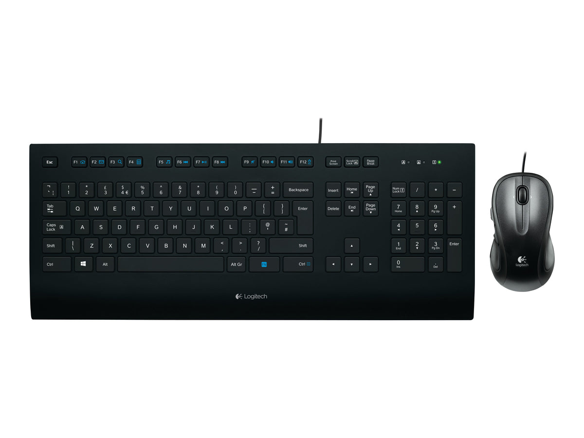 Logitech K280e - Tastatur - USB - Deutsch - Schwarz