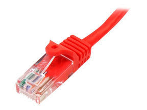 StarTech.com 1m Cat5e RJ45 UTP Netzwerkkabel Snagless - Cat 5e Patchkabel - Rot - Stecker / Stecker - Patch-Kabel - RJ-45 (M)