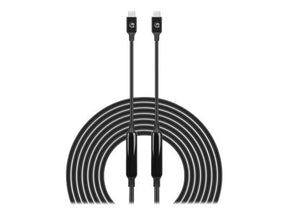 Manhattan USB-C to USB-C Cable, 5m, Active, Male to Male, Black, 10 Gbps (USB 3.2 Gen2 aka USB 3.1)