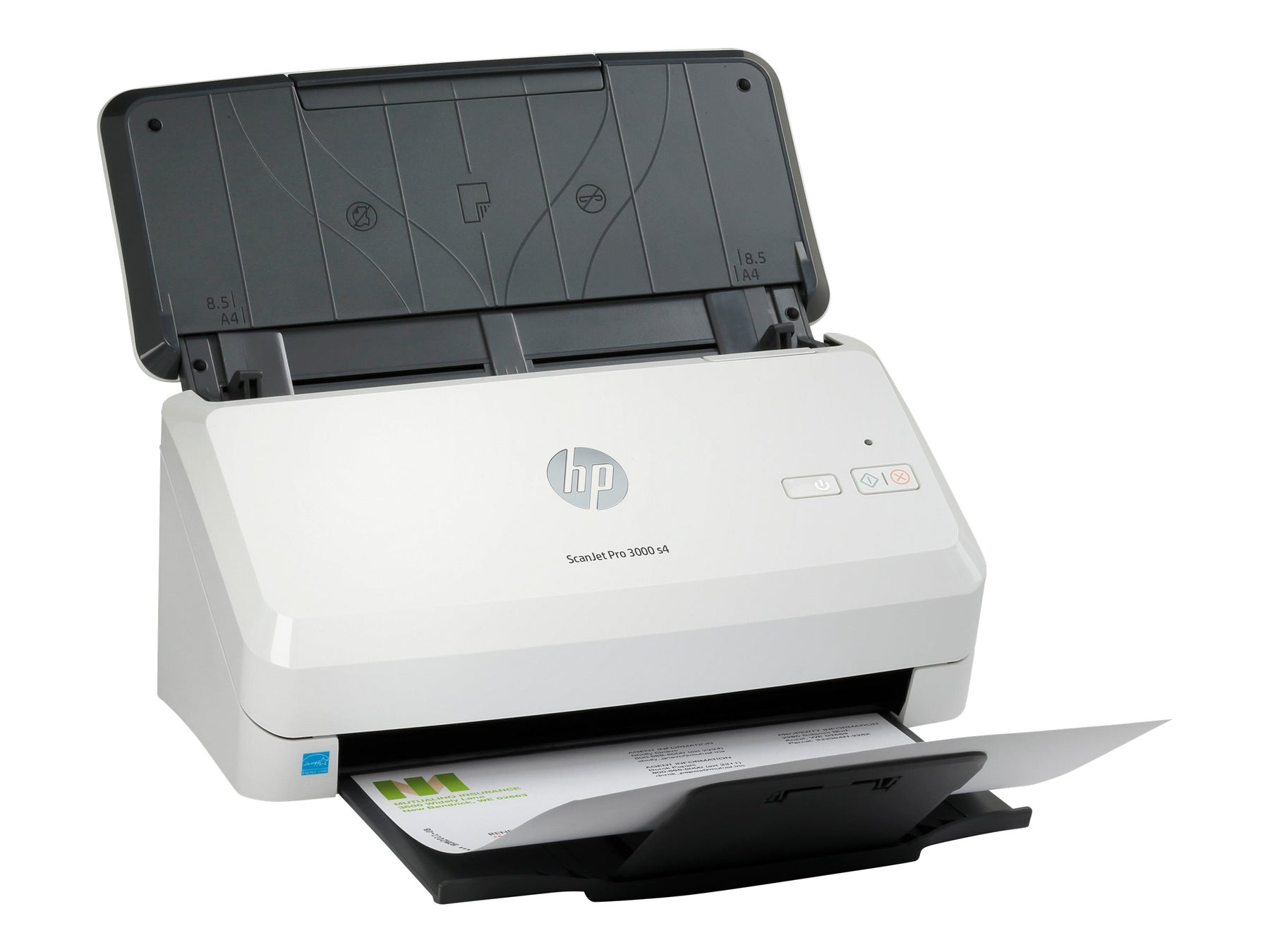 HP Scanjet Pro 3000 s4 Sheet-feed - Dokumentenscanner - CMOS / CIS - Duplex - 216 x 3100 mm - 600 dpi x 600 dpi - bis zu 40 Seiten/Min. (einfarbig)