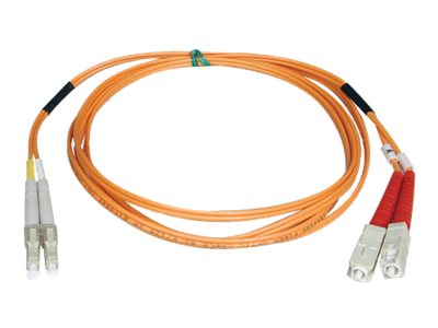 Tripp Eaton Tripp Lite Series Duplex Multimode 50/125 Fiber Patch Cable (LC/SC)