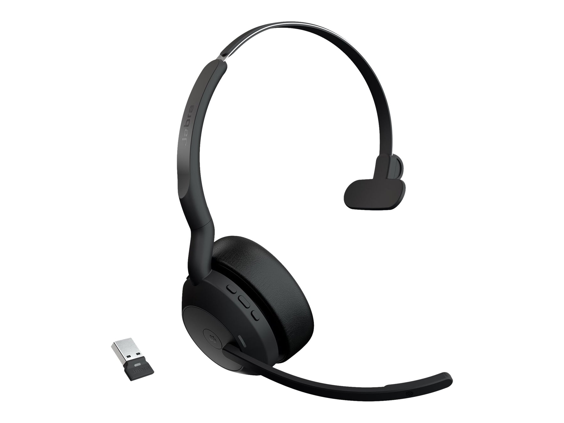 Jabra Evolve2 55 MS Mono - Headset - On-Ear - Bluetooth