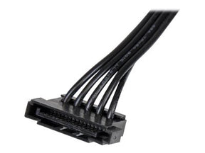 StarTech.com 4x SATA-Splitter Adapterkabel - 4-fach Serial-ATA Kabel - Netz-Splitter - SATA-Stromstecker (M)