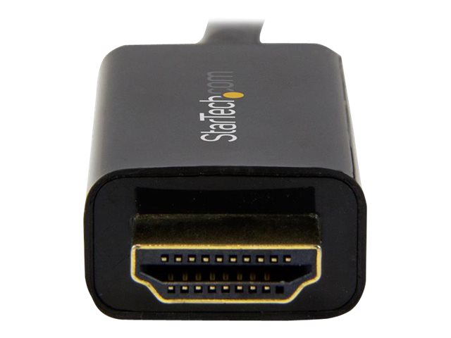 StarTech.com Mini DisplayPort auf HDMI Adapterkabel - Mini DP zu HDMI Adapter Kabel - 5m - Ultra HD 4K 30Hz - Schwarz - Videokabel - Mini DisplayPort (M)