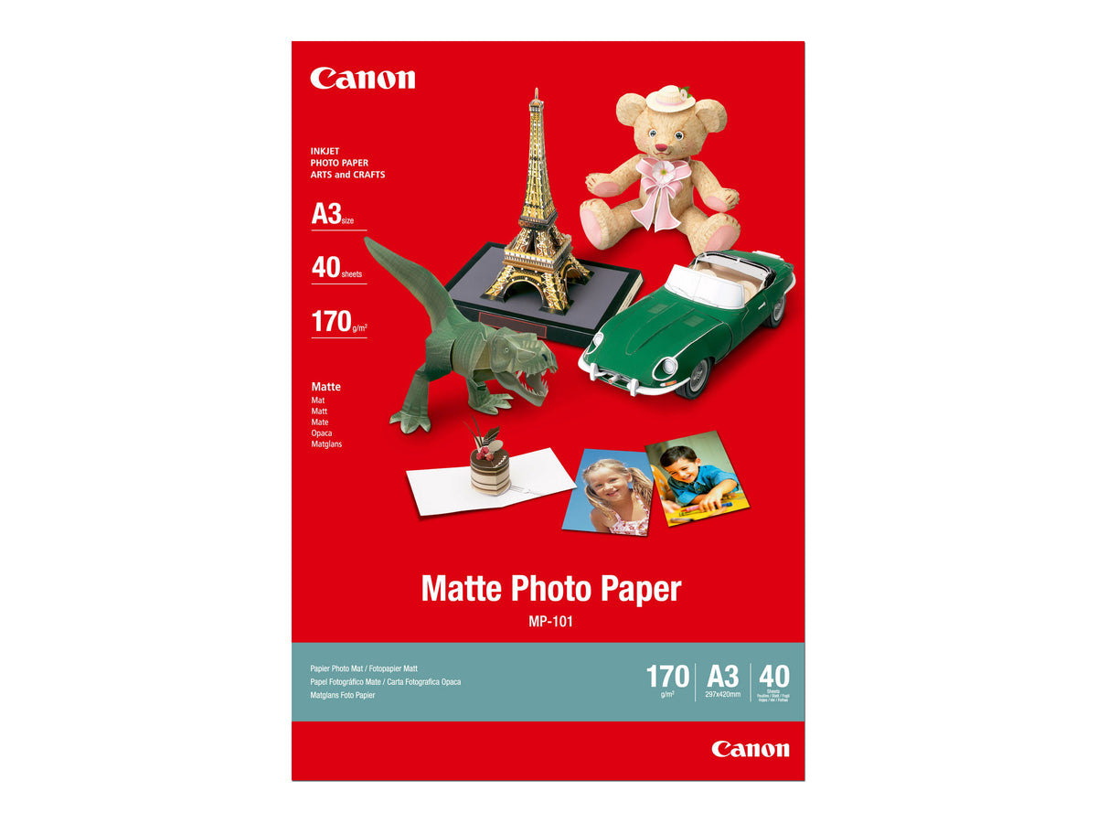 Canon MP-101 - A3 (297 x 420 mm) - 170 g/m² - 40 Blatt Fotopapier