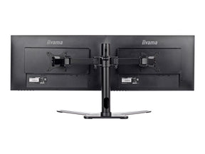 Iiyama DS1002D-B1 - Aufstellung - für 2 Monitore (einstellbarer Arm)