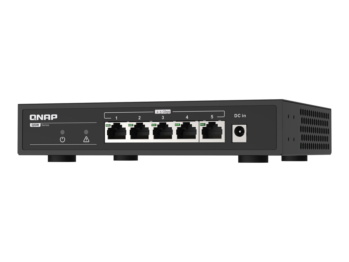 QNAP QSW-1105-5T - Switch - unmanaged - 5 x 10/100/1000/2.5G