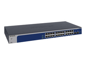 Netgear Plus XS724EM - Switch - Smart - 22 x 100/1000/2.5G/5G/10GBase-T + 2 x C 10 G-Bit SFP+