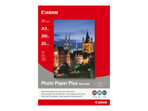 Canon Photo Paper Plus SG-201 - Halbglänzend - A3 (297 x 420 mm)