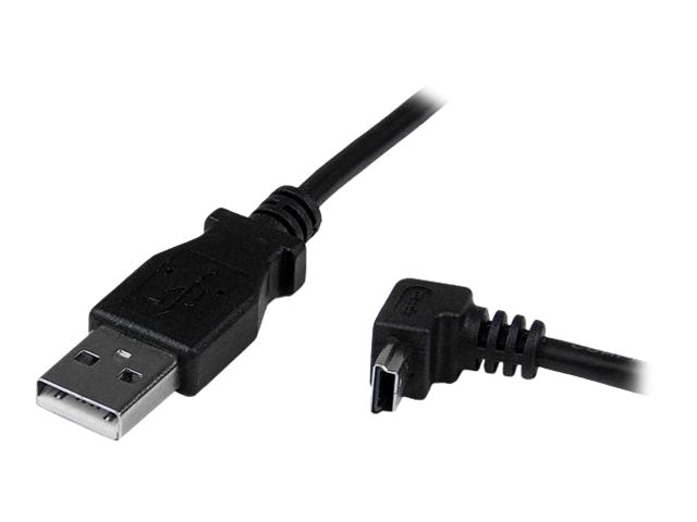 StarTech.com 2m USB auf Mini USB Anschlusskabel abgewinkelt - USB A zu Mini B Kabel - 1 x USB A (St)