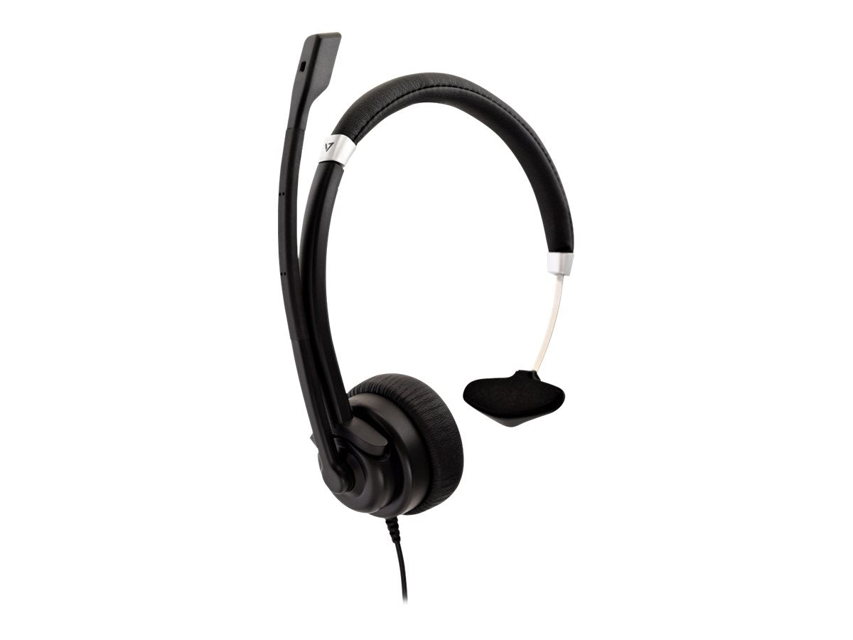 V7 HU411 - Headset - On-Ear - kabelgebunden - USB