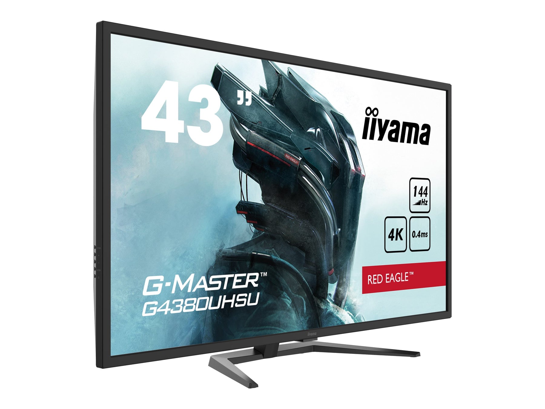 Iiyama G-MASTER Red Eagle G4380UHSU-B1 - LED-Monitor - 109.2 cm (43")