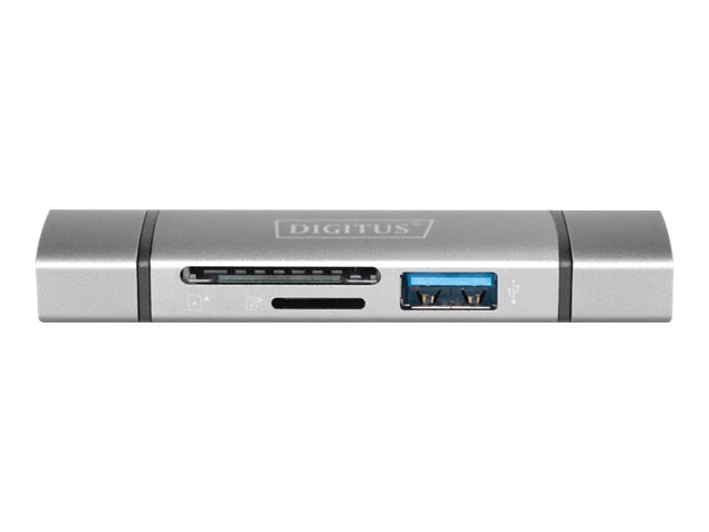 DIGITUS Dual Card Reader Hub USB-C / USB 3.0, OTG