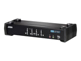 ATEN CubiQ CS1764A - KVM-/Audio-Switch - 4 x KVM/Audio