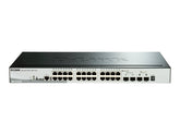 D-Link DGS 1510-28P - Switch - L3 - Smart - 24 x 10/100/1000 (PoE+)