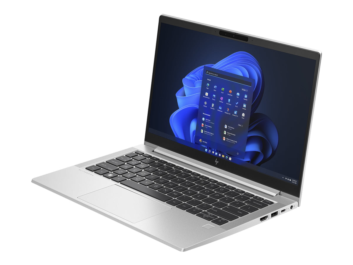 HP EliteBook 630 G10 Notebook - Intel Core i5 1335U / 1.3 GHz - Win 11 Pro - Intel Iris Xe Grafikkarte - 8 GB RAM - 256 GB SSD NVMe - 33.8 cm (13.3")