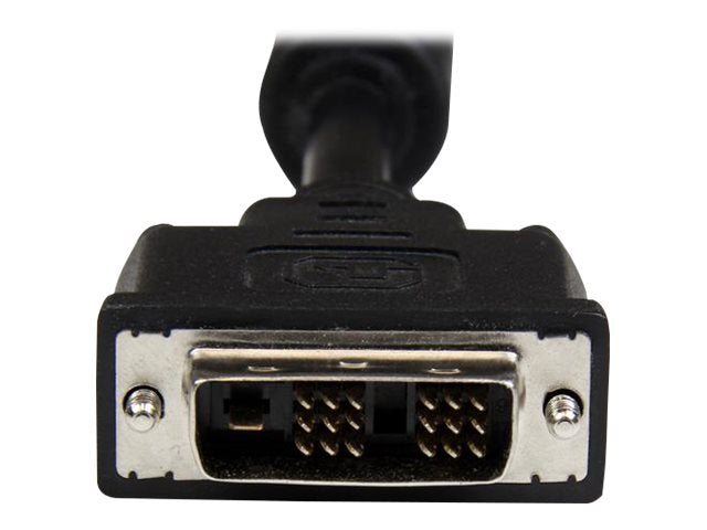 StarTech.com 2m DVI-D Single Link Kabel - St/St - DVI Monitorkabel - 1920x1200 - DVI Verbindungskabel/Anschlusskabel - Schwarz - DVI-Kabel - Single Link - DVI-D (M)