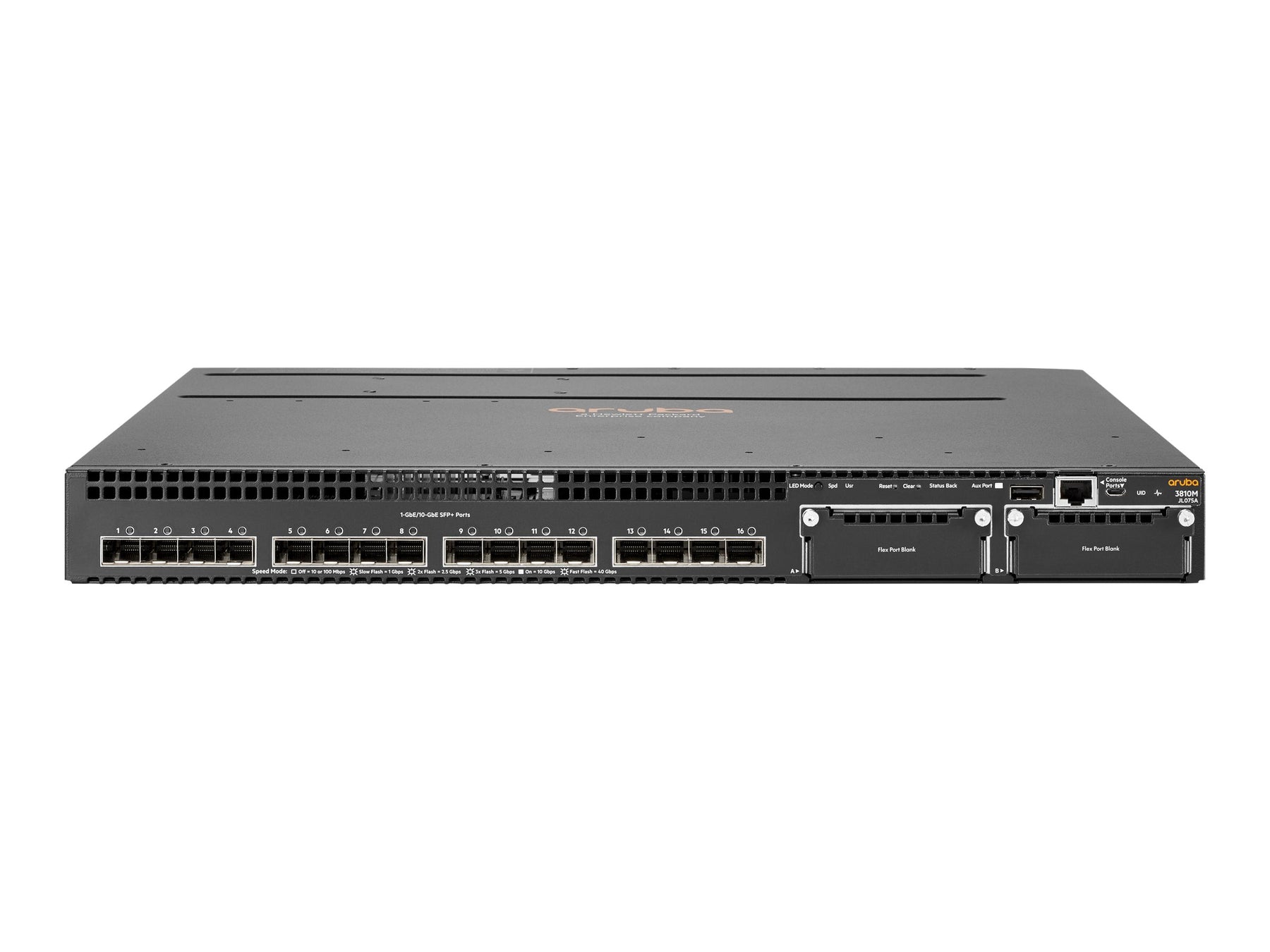 HPE Aruba 3810M 16SFP+ 2-slot Switch - Switch