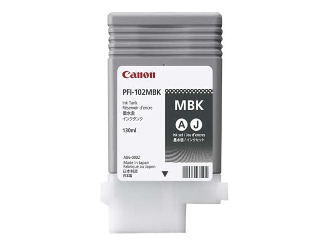 Canon PFI-102 MBK - 130 ml - mattschwarz - original