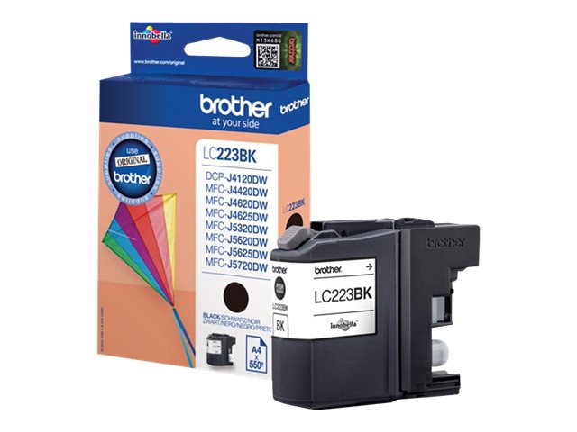 Brother LC223BK - Schwarz - Original - Tintenpatrone