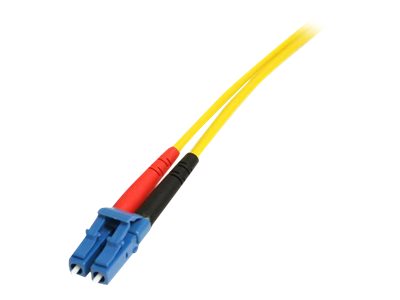 StarTech.com 7m Fiber Optic Cable - Single-Mode Duplex 9/125 - LSZH - LC/SC - OS1 - LC to SC Fiber Patch Cable (SMFIBLCSC7)