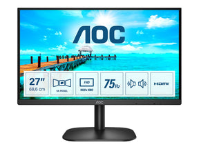 AOC 27B2AM - LED-Monitor - 68.6 cm (27") - 1920 x 1080 Full HD (1080p)