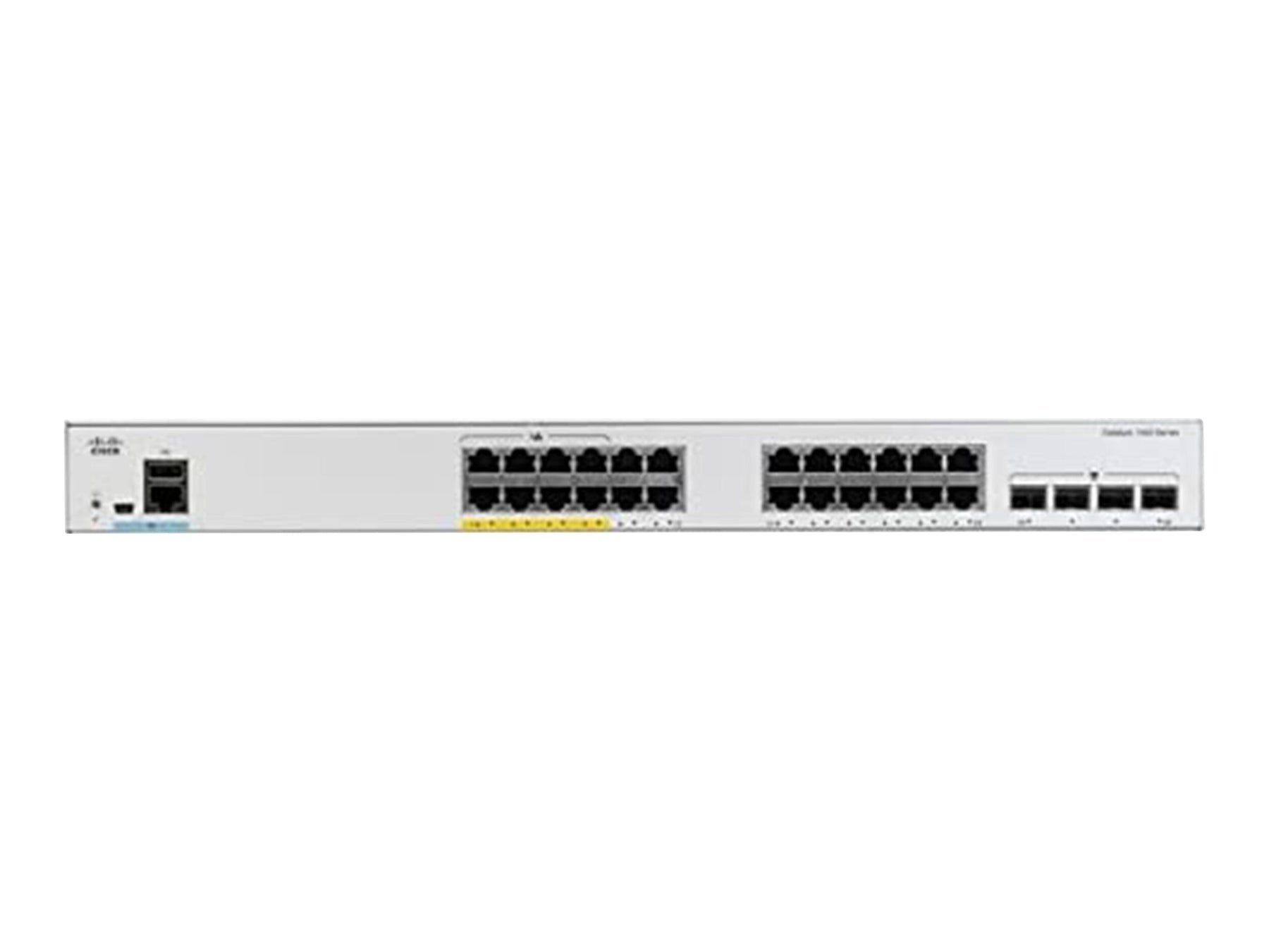 Cisco Catalyst 1000-24FP-4G-L - Switch - managed - 24 x 10/100/1000 (PoE+)