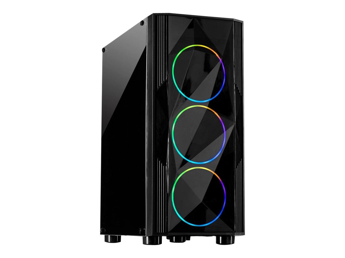 Inter-Tech A-3401 Chevron - Gaming-Tower - ATX - keine Spannungsversorgung (ATX)