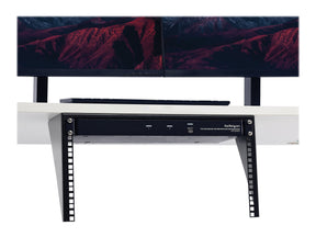 StarTech.com Vertikales Wandmontage 19 Zoll Server Rack - 6HE - Wandbefestigung - Schwarz - 6U - 48.3 cm (19")