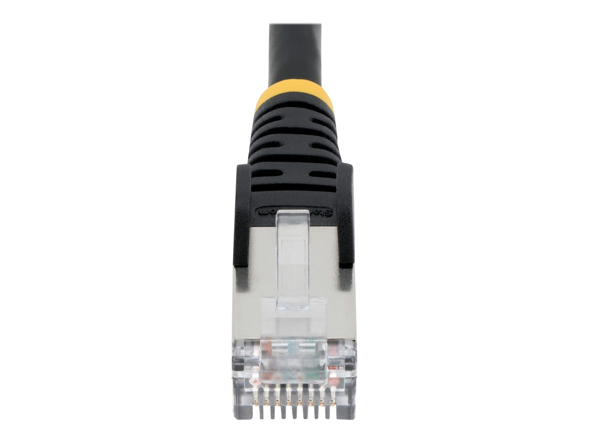 StarTech.com 3m CAT6a Ethernet Cable - Black - Low Smoke Zero Halogen (LSZH)